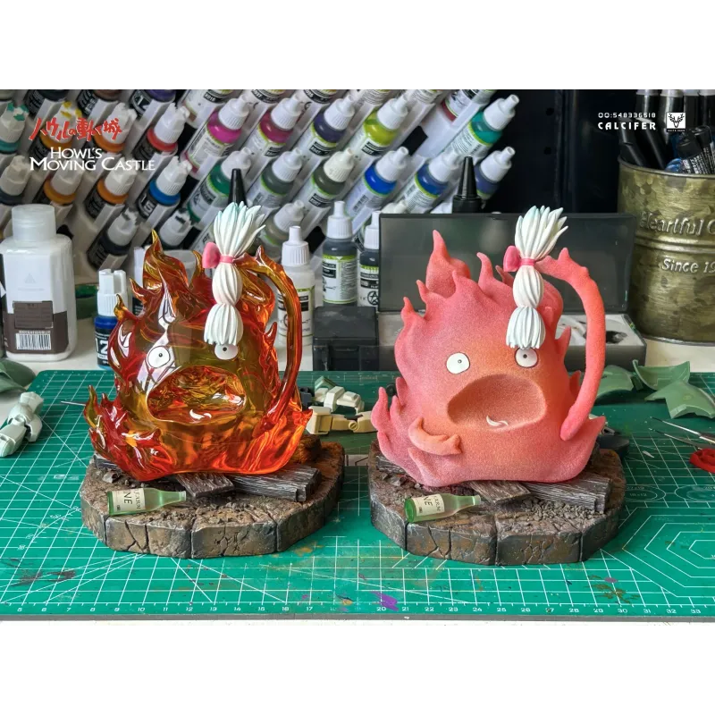 Howl's Moving Castle Calcifer White Deer Studio