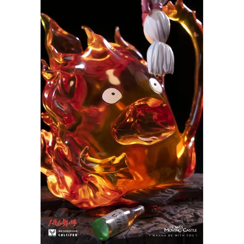 Howl's Moving Castle Calcifer White Deer Studio