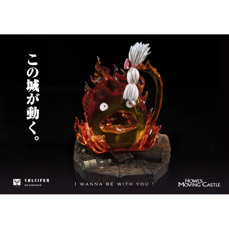 Howl's Moving Castle Calcifer White Deer Studio