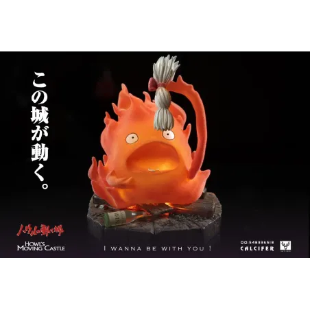 Howl's Moving Castle Calcifer White Deer Studio