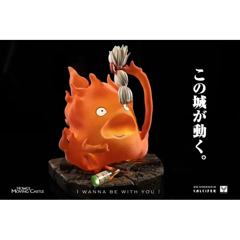 Howl's Moving Castle Calcifer White Deer Studio