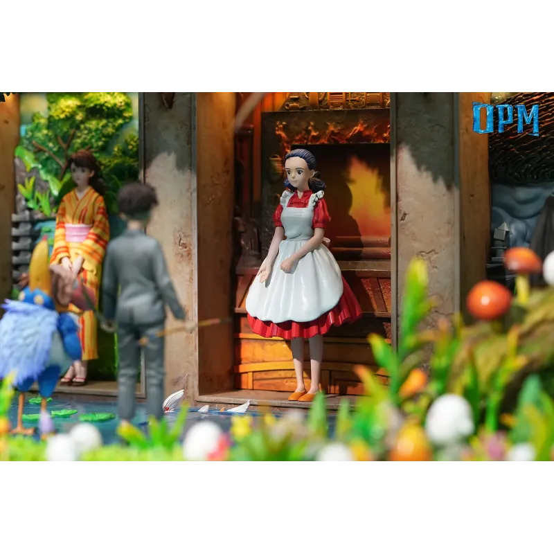The Boy and the Heron Desktop Series 008 Mahito Maki & Natsuko & Himi & Great Uncle OPM Studio