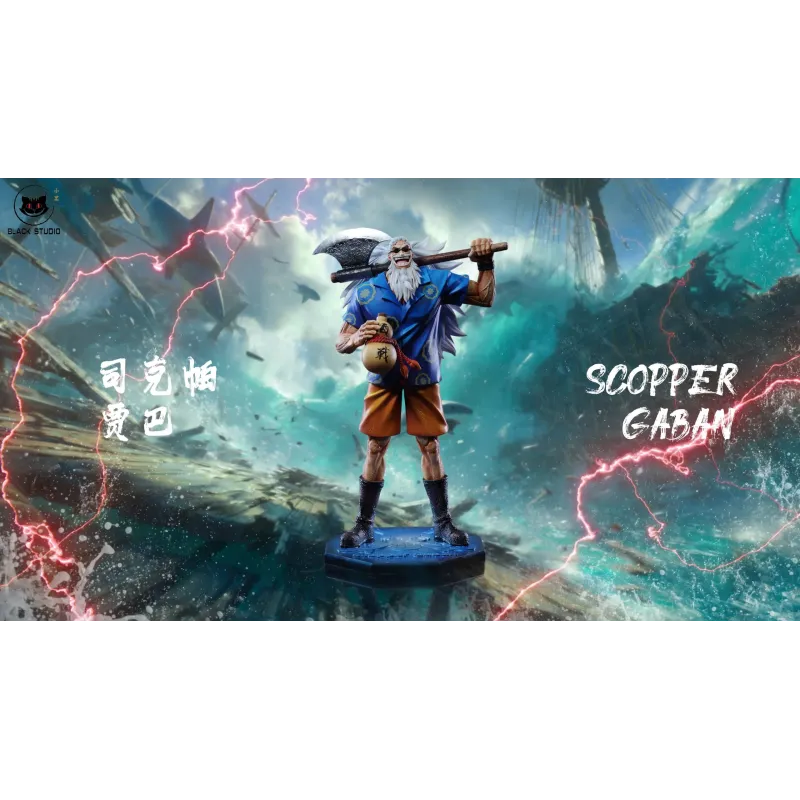 One Piece Scopper Gaban Black Studio
