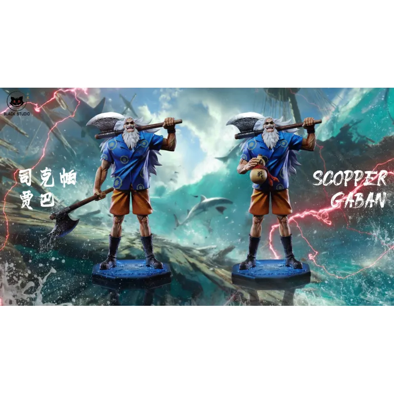One Piece Scopper Gaban Black Studio