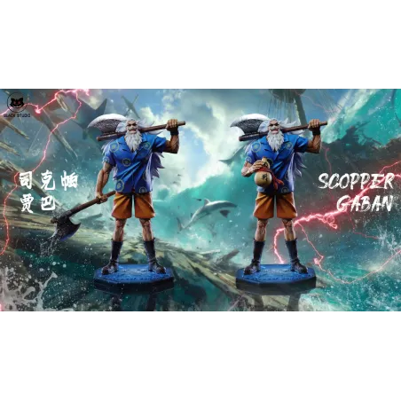 One Piece Scopper Gaban Black Studio