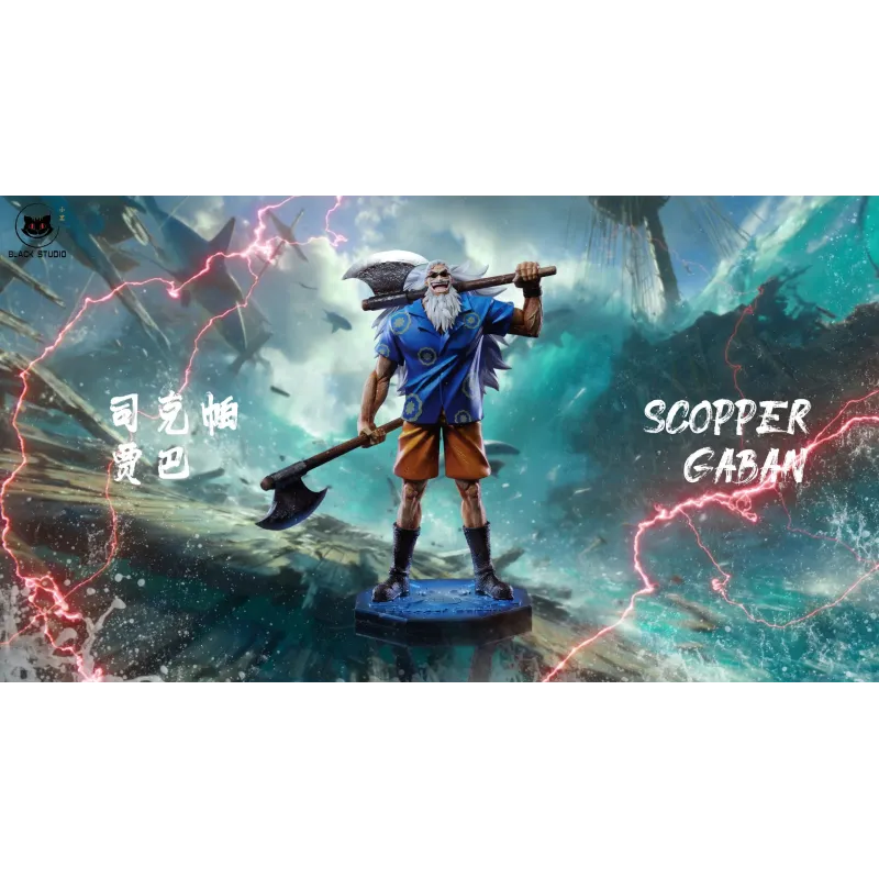 One Piece Scopper Gaban Black Studio