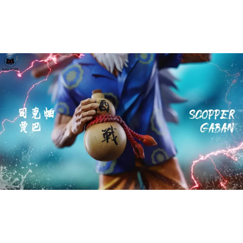 One Piece Scopper Gaban Black Studio