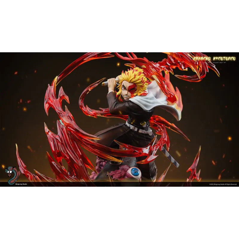 Kimetsu no Yaiba 03 Flame Hashira Kyojuro Rengoku Ming Long Studio