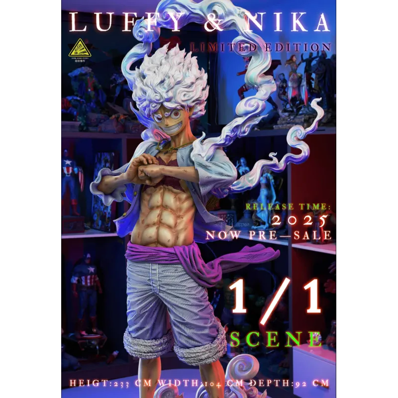 One Piece Nikka Luffy V2 1/1 & 1/2 Super Bomb Studio