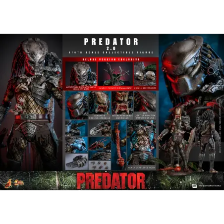 Predator Predator 2.0 Deluxe Version Hot Toys