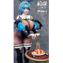 Original Character Milky Universe Maid Coffee Dragon Stone Studio