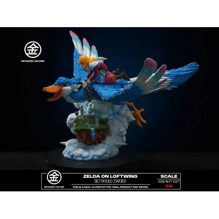 The Legend of Zelda: Skyward Sword Zelda On Loftwing Kintsukuroi Creations Studio