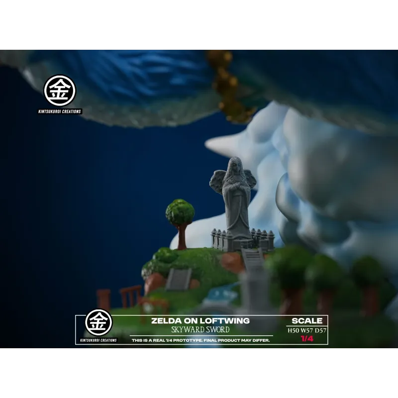 The Legend of Zelda: Skyward Sword Zelda On Loftwing Kintsukuroi Creations Studio