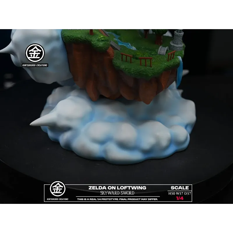 The Legend of Zelda: Skyward Sword Zelda On Loftwing Kintsukuroi Creations Studio