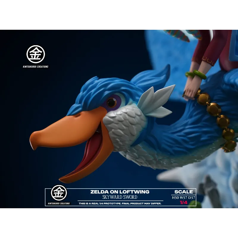 The Legend of Zelda: Skyward Sword Zelda On Loftwing Kintsukuroi Creations Studio