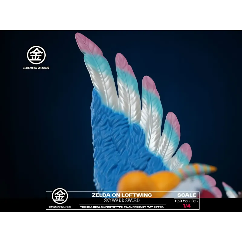 The Legend of Zelda: Skyward Sword Zelda On Loftwing Kintsukuroi Creations Studio