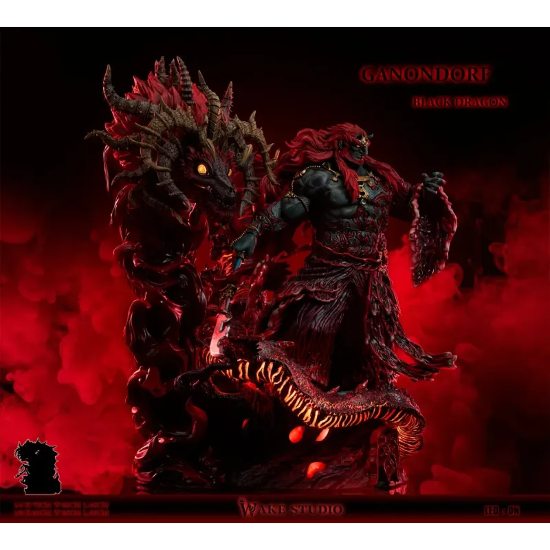 The Legend of Zelda Ganondorf Black Dragon Wake Studio