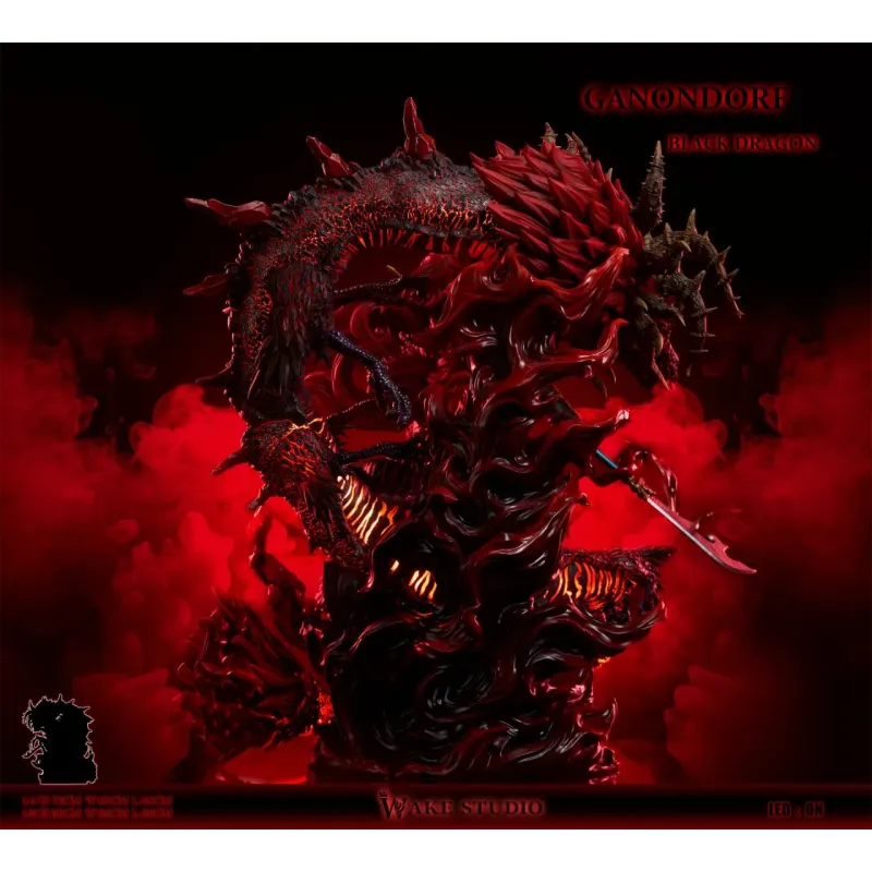 The Legend of Zelda Ganondorf Black Dragon Wake Studio