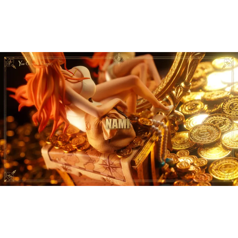 One Piece Nami - Figura YUE GUANG CHENG Studio Coleccionable