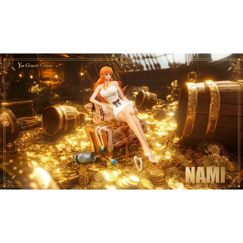 One Piece Nami - Figura YUE GUANG CHENG Studio Coleccionable