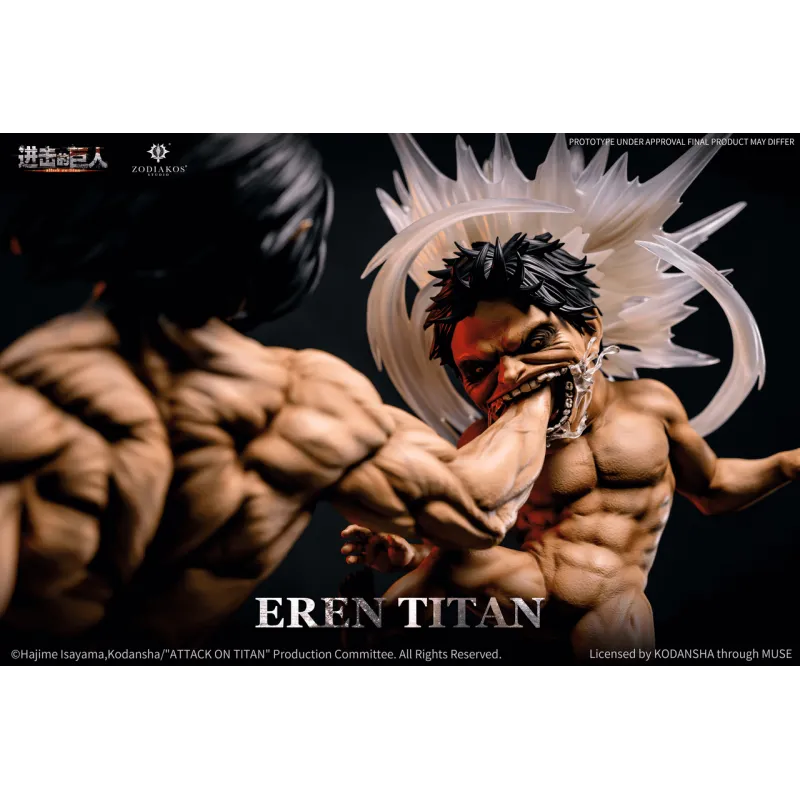 Eren Titan Zodiakos Studio - Figurines Attack on Titan