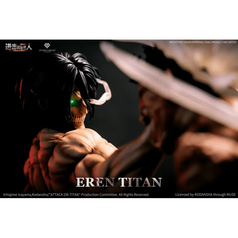Eren Titan Zodiakos Studio - Figurines Attack on Titan