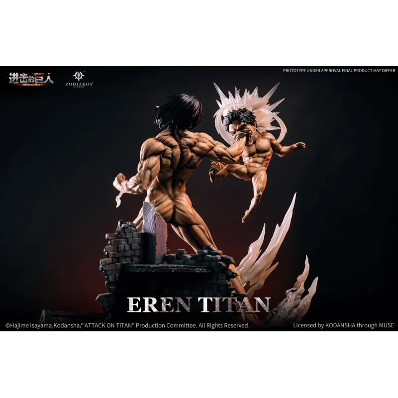 Eren Titan Zodiakos Studio - Figurines Attack on Titan
