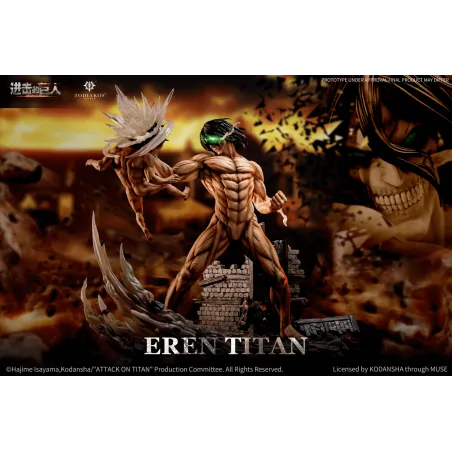 Eren Titan Zodiakos Studio - Figurines Attack on Titan
