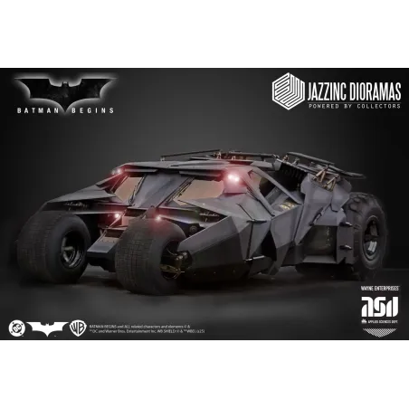 DC The Batman Begins Black Stealth Tumbler 1/6 Scale Batmobile Jazzinc Dioramas Studio
