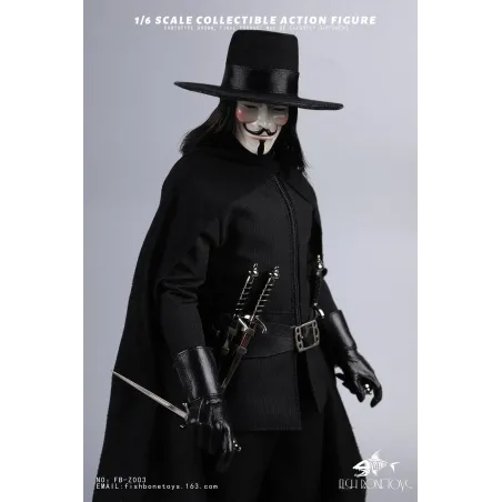 V for Vendetta V FISH BONETOYS