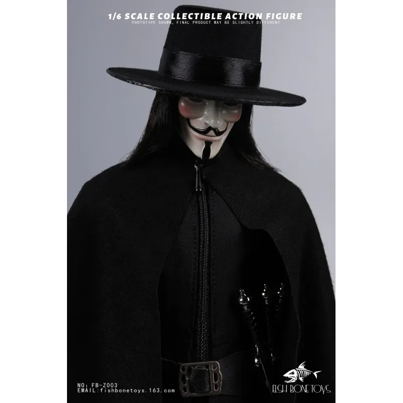 V for Vendetta V FISH BONETOYS