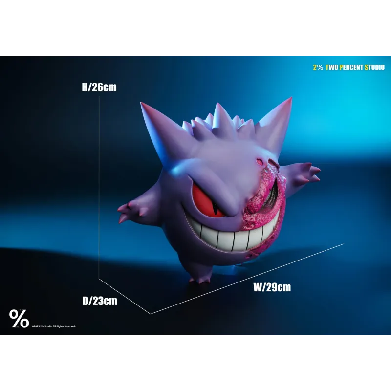 Pokemon Gengar 2% Studio
