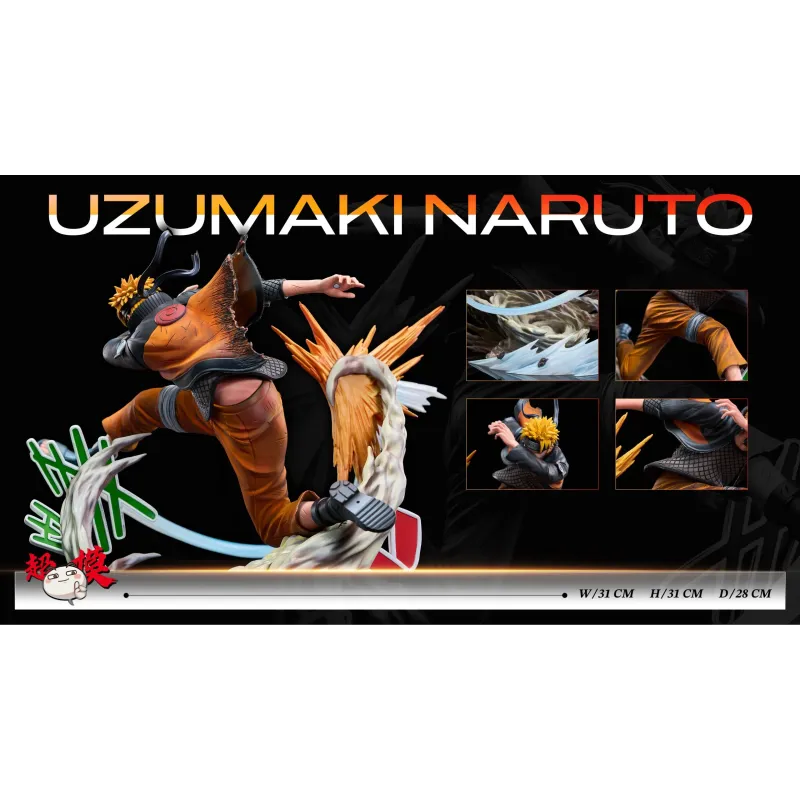 Naruto Uzumaki Supermodel Studio - Figurine de collection unique