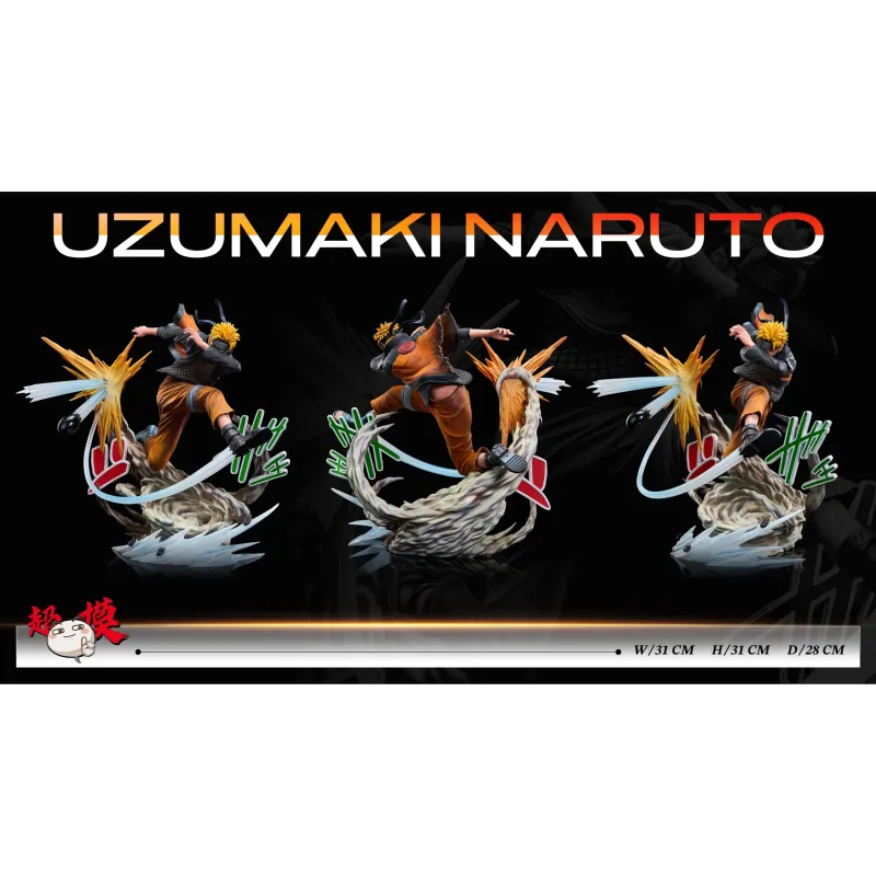 Naruto Uzumaki Supermodel Studio - Figurine de collection unique