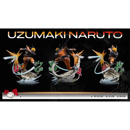 Naruto Uzumaki Supermodel Studio - Figurine de collection unique