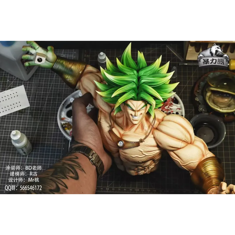 Dragon Ball Z Broly Violent Bear Studio