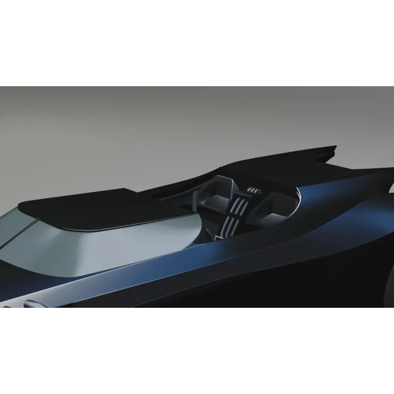 DC Batman The Animated Series Batmobile Jazzinc Dioramas Studio