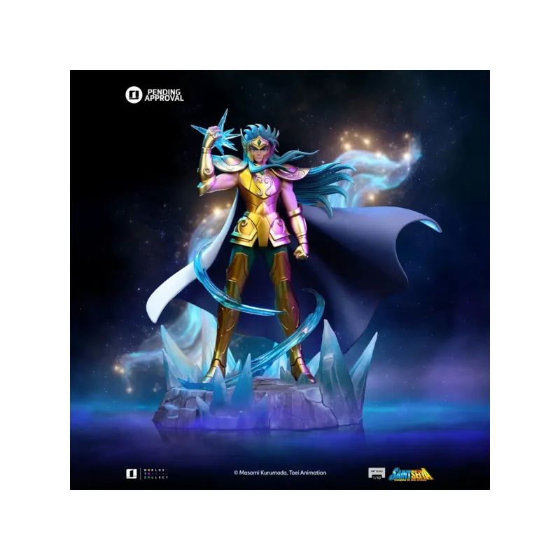 Saint Seiya Camus Acuario Iron Studios