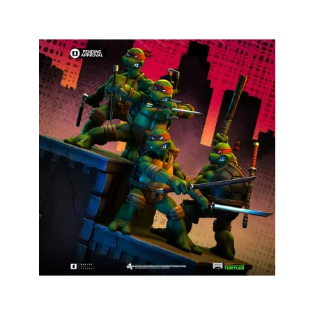 Teenage Mutant Ninja Turtles TMNT 1st Cover Iron Studios