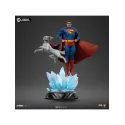 DC Superman and Krypto Iron Studios