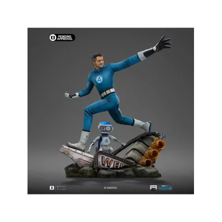 Marvel The Fantastic Four: Invisible Woman & Mister Fantastic Iron Studios