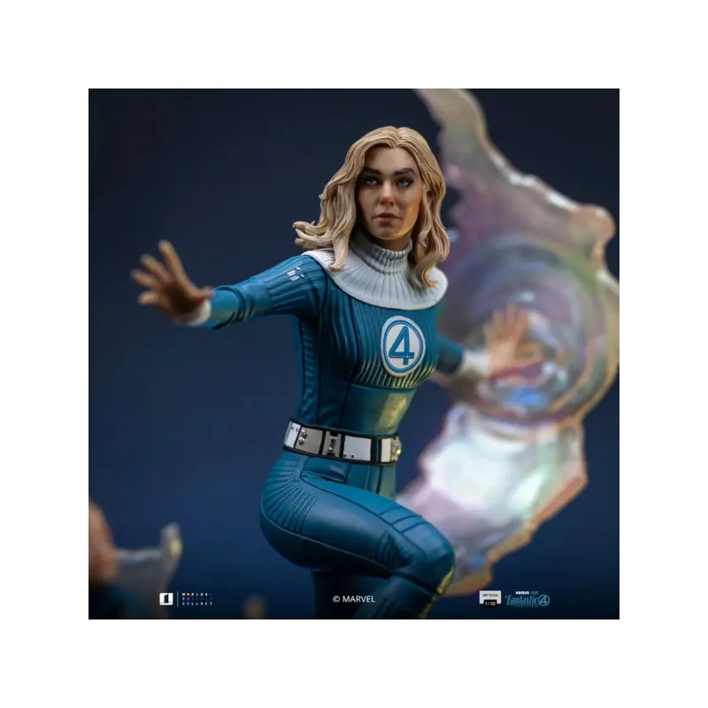 Marvel The Fantastic Four: Invisible Woman & Mister Fantastic Iron Studios