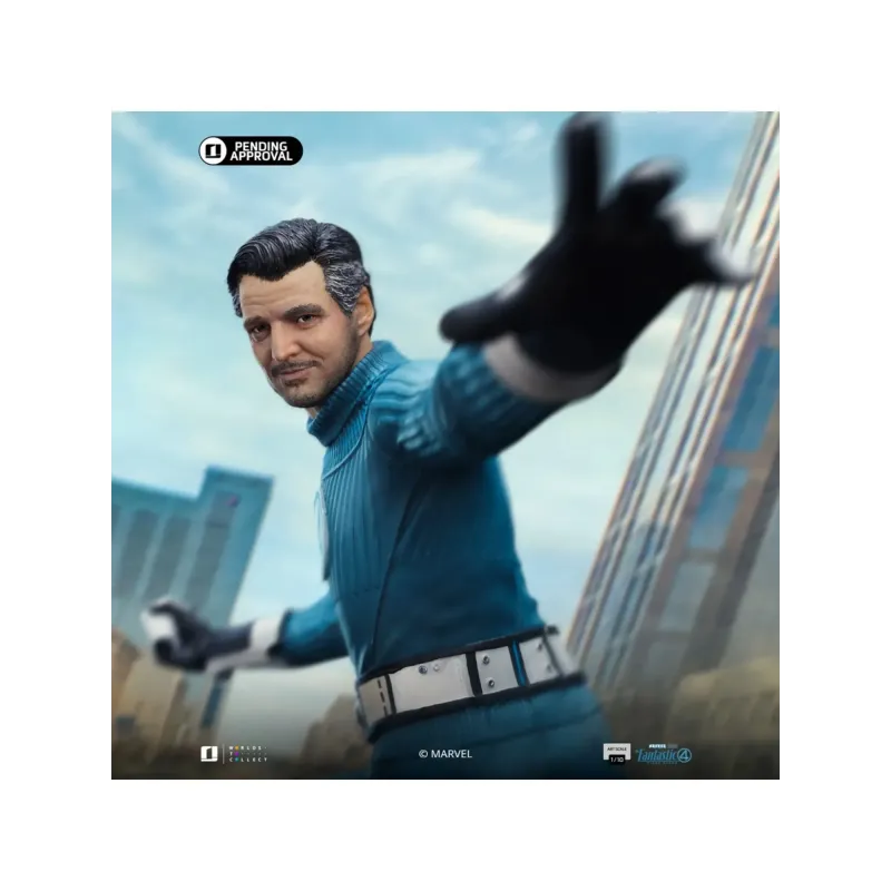 Marvel The Fantastic Four: Invisible Woman & Mister Fantastic Iron Studios