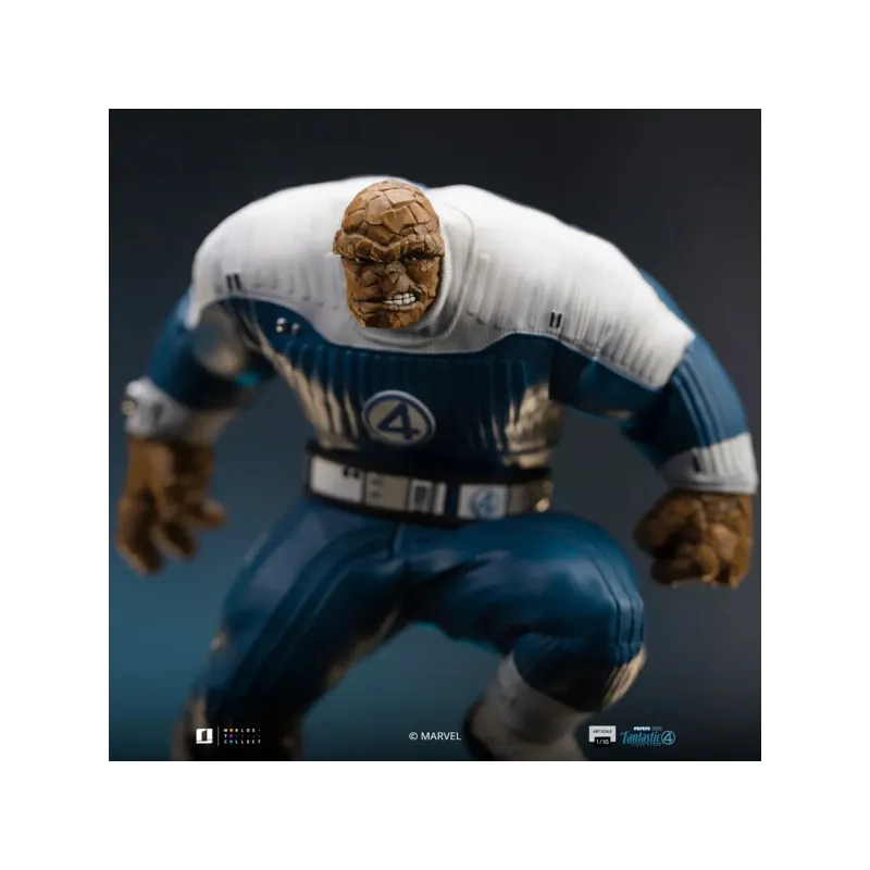 Marvel The Fantastic Four: The Thing & Human Torch Iron Studios