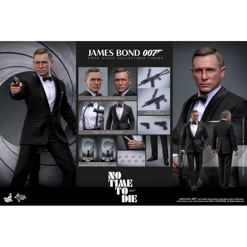 007 James Bond No Time To Die James Bond Hot Toys