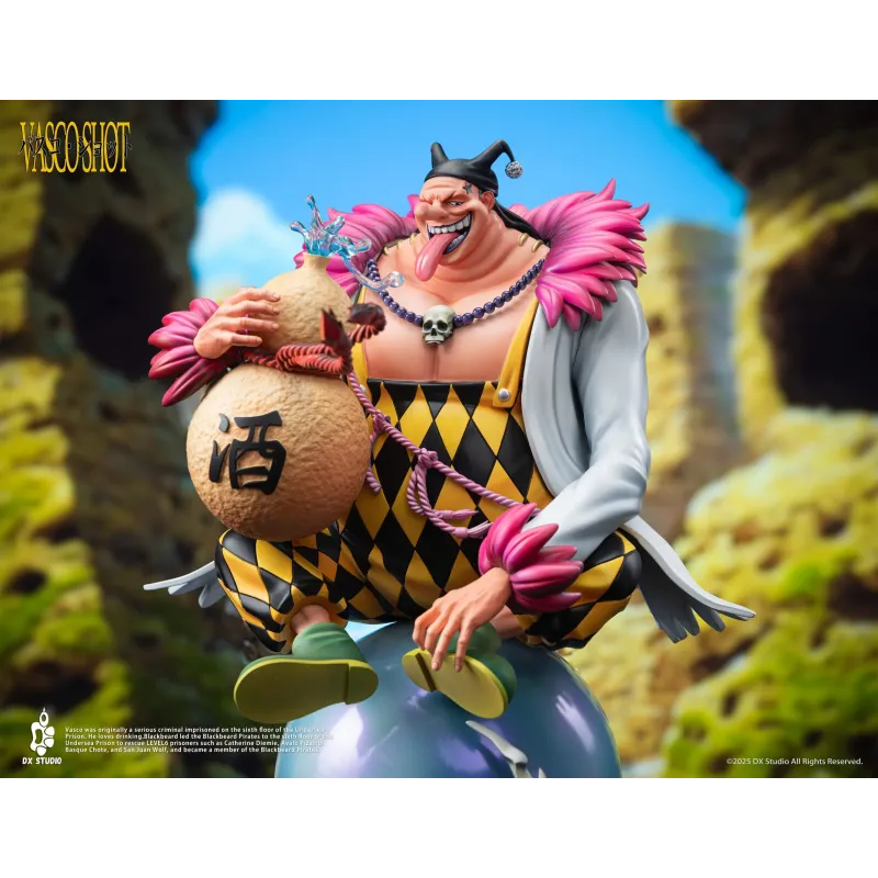 One Piece Blackbeard Pirates 7th Vasco Shot DX Studio