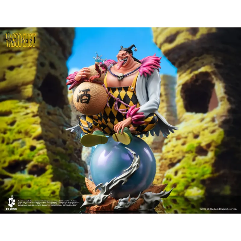 One Piece Blackbeard Pirates 7th Vasco Shot DX Studio