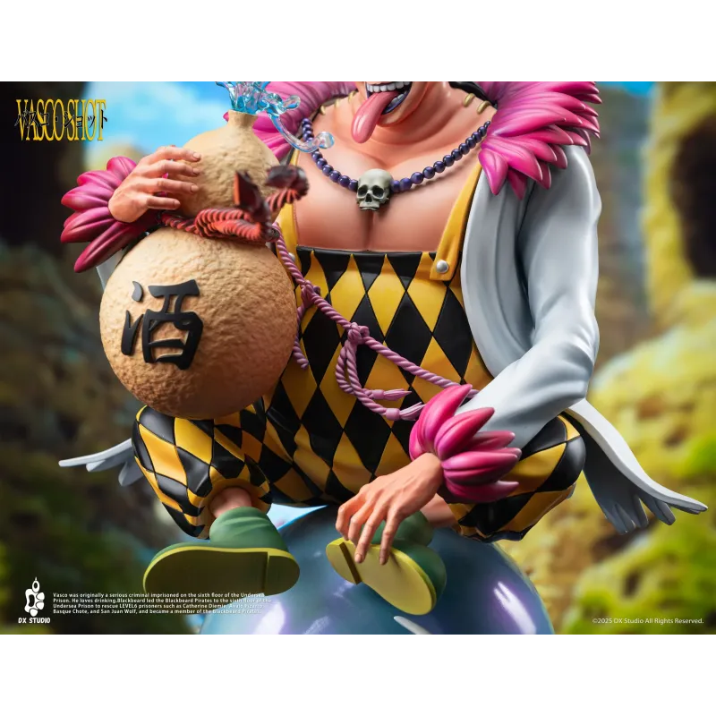 One Piece Blackbeard Pirates 7th Vasco Shot DX Studio
