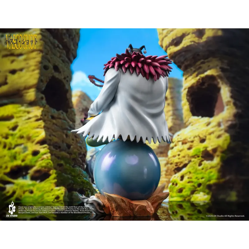 One Piece Blackbeard Pirates 7th Vasco Shot DX Studio