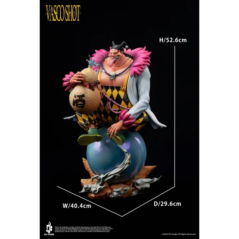 One Piece Blackbeard Pirates 7th Vasco Shot DX Studio